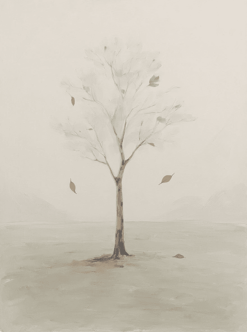 Herbstbaum – Illustration